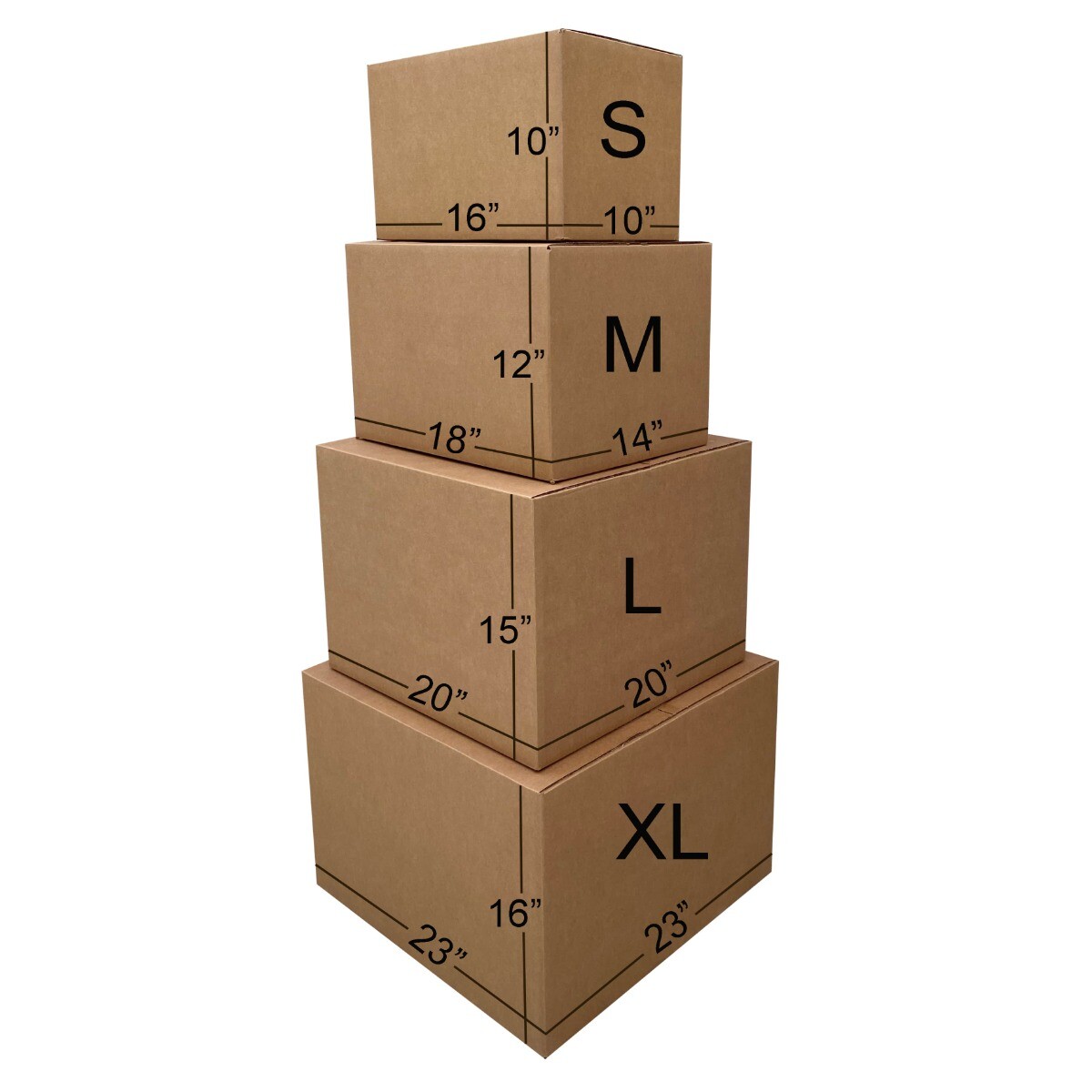 UBMOVE 8 Room Basic Moving Kit 106 Boxes & Packing Supplies