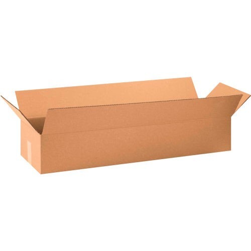 10-Pack 34″ x 10″ x 6″ Long Cardboard Corrugate Shipping Boxes Moving Box Bundle