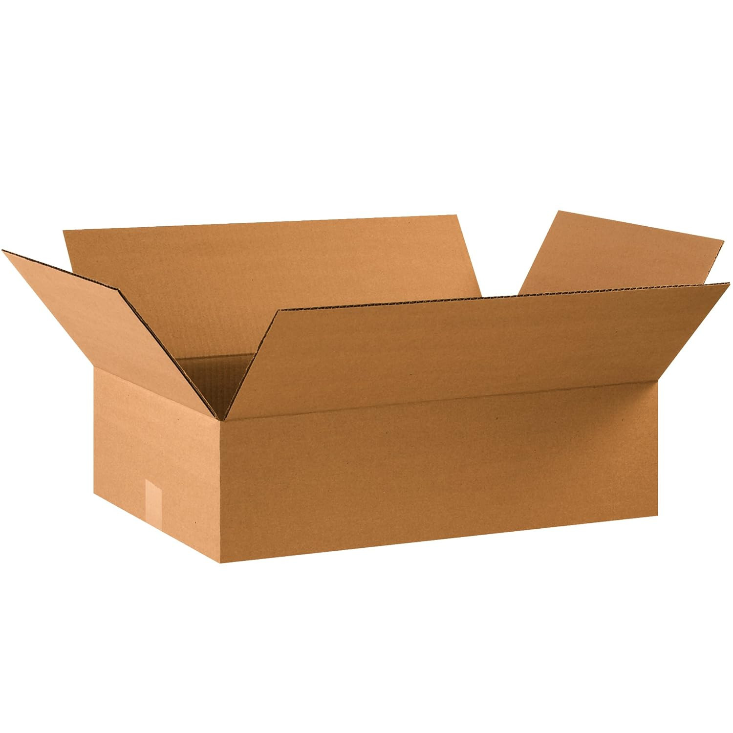 BOX USA 22X14X6 Flat Corrugated Boxes, Flat, 22L X 14W X 6H, Pack of 20 | Shippi