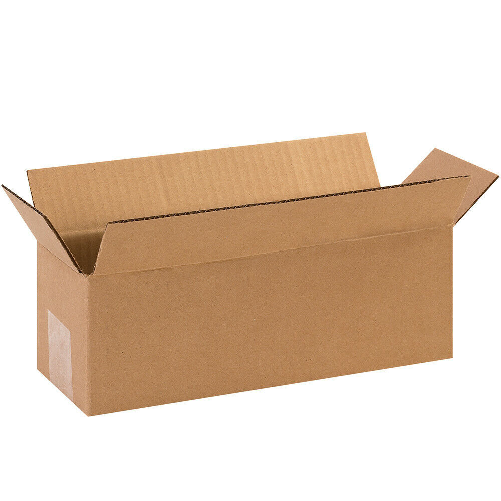 100 – 12 x 4 x 4 Corrugated Shipping Boxes Storage Cartons Moving Packing Box