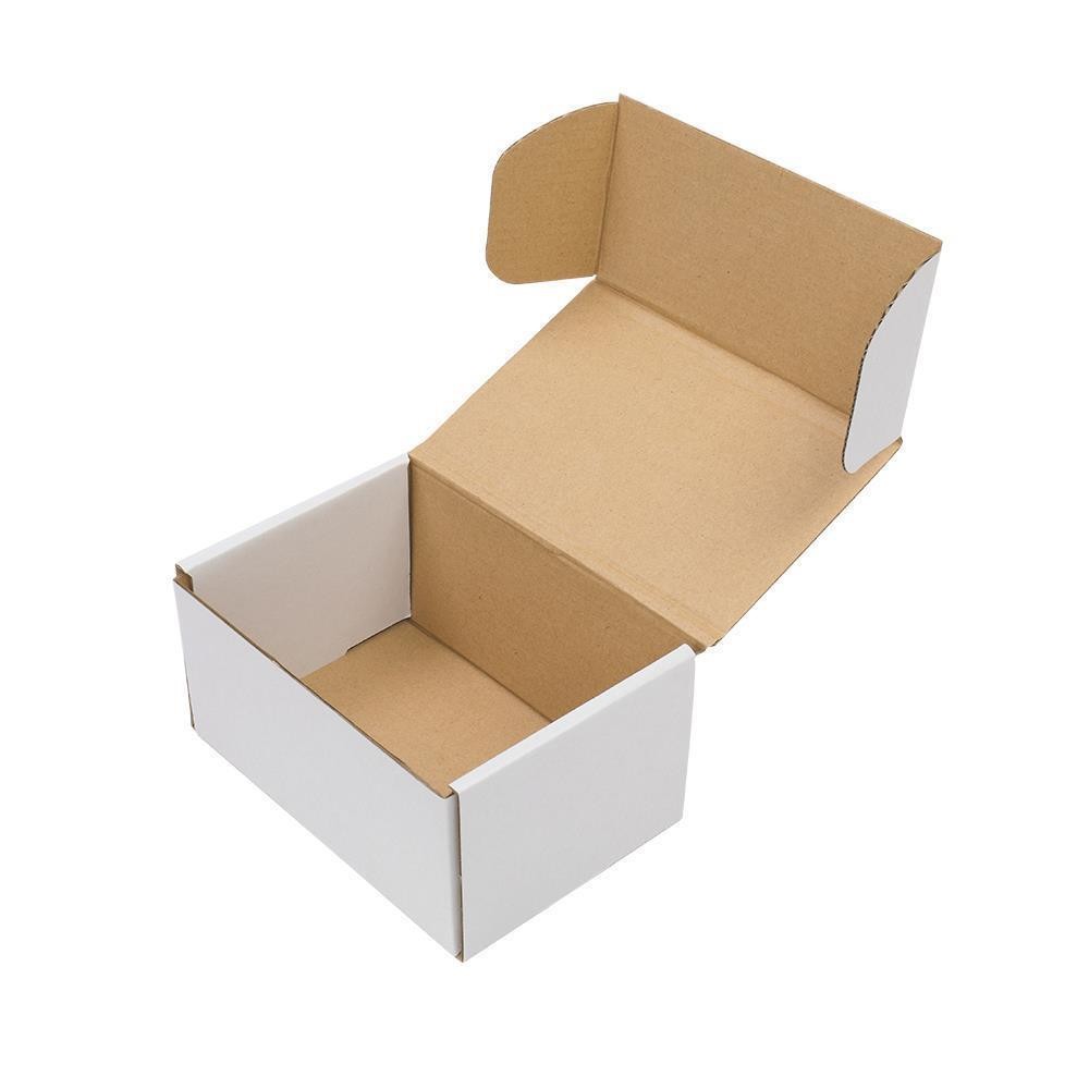 50 Pieces – 6″x4″x3″ CORRUGATED MAILERS Shipping Packing Paper Boxes Mailers NEW