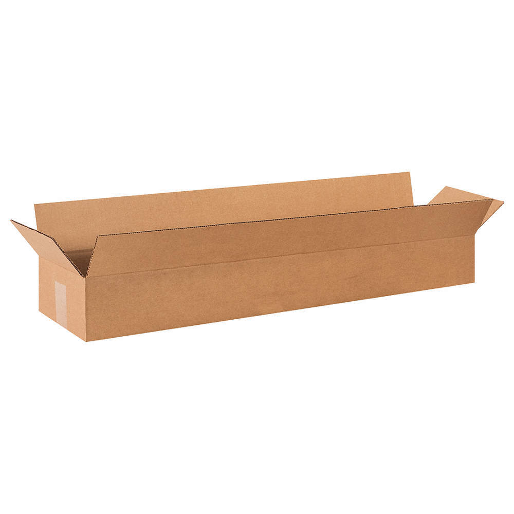 GRAINGER APPROVED 55VJ43 Shipping Box,Long,Single Wall,32 ECT PK 25