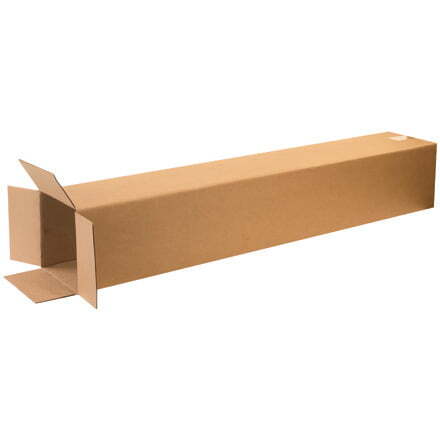 8 x 8 x 48″ Tall Corrugated Boxes 20/Bundle, Brown Shipping/Moving/Packing Boxes