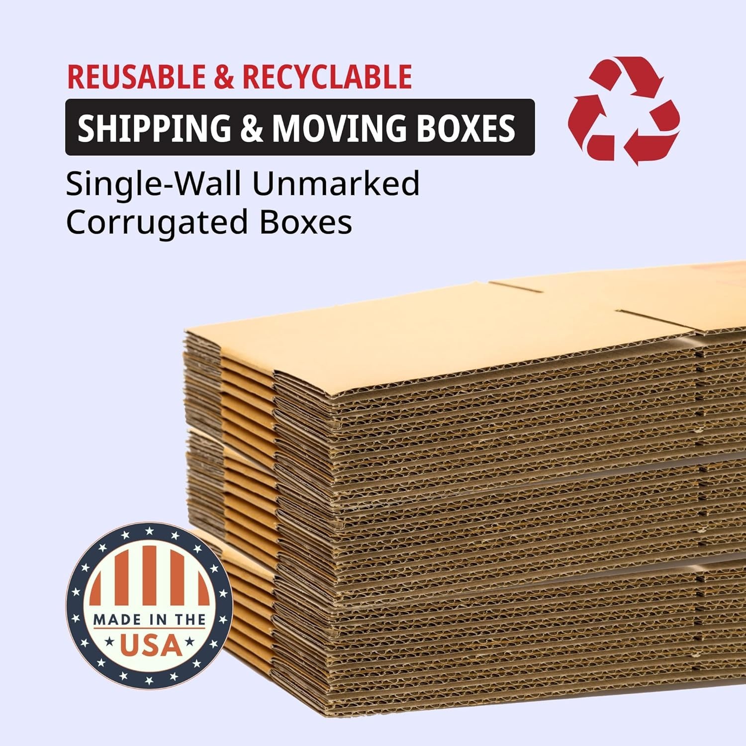 24x12x4 Flat Corrugated Boxes Kraft 25