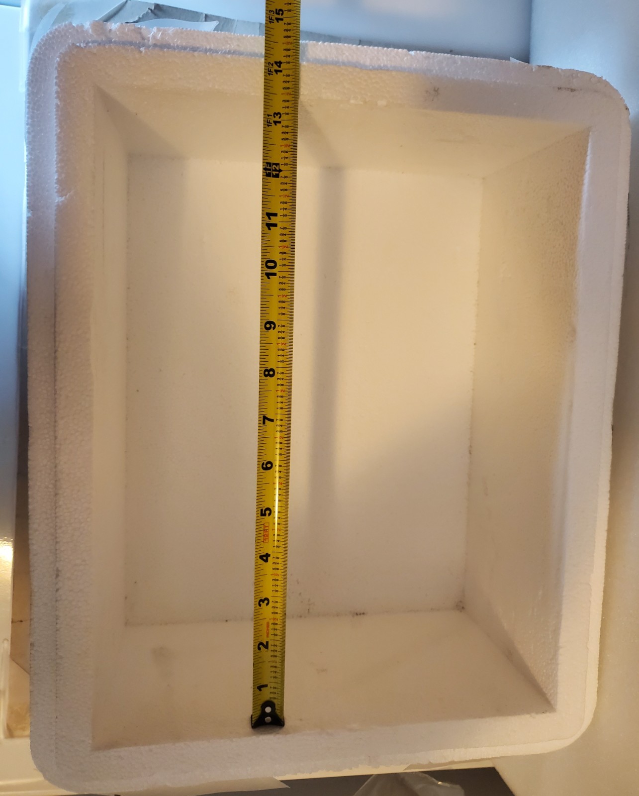 DuraTherm Styrofoam Shipping Box Insulated Cooler 13.25×10.25×8 in 16x13x11″ out