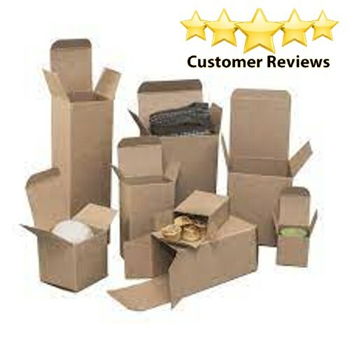 Shipping Reverse Tuck Mailers Chipboard Kraft Box 4” x 4” x 6” Cartons Storage