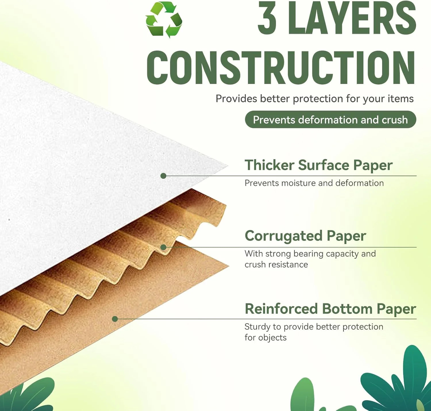 9″x6″x4″ Shipping Boxes Set of 5, White Corrugated Cardboard Box Literature Mail