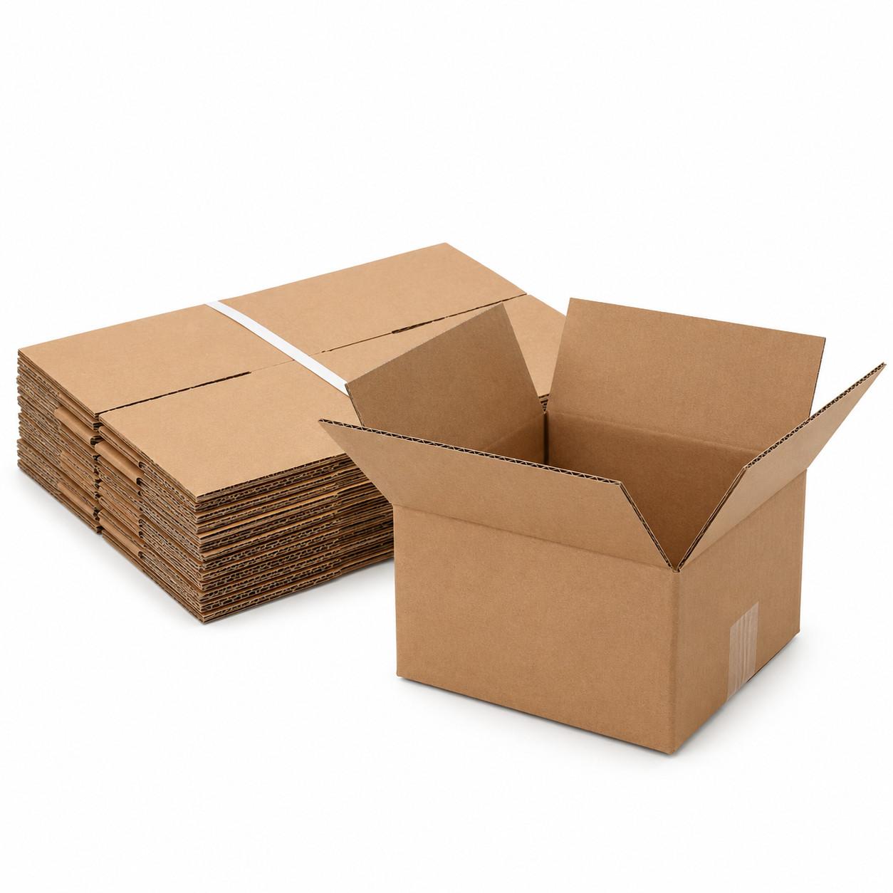 6.75×6.75×6.75 Cardboard Paper Boxes Mailing Packing Shipping Box Corrugated