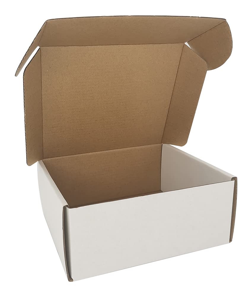 200 Pack 7x6x3” Small Shipping Boxes, Corrugated Cardboard Mailers for Busin…
