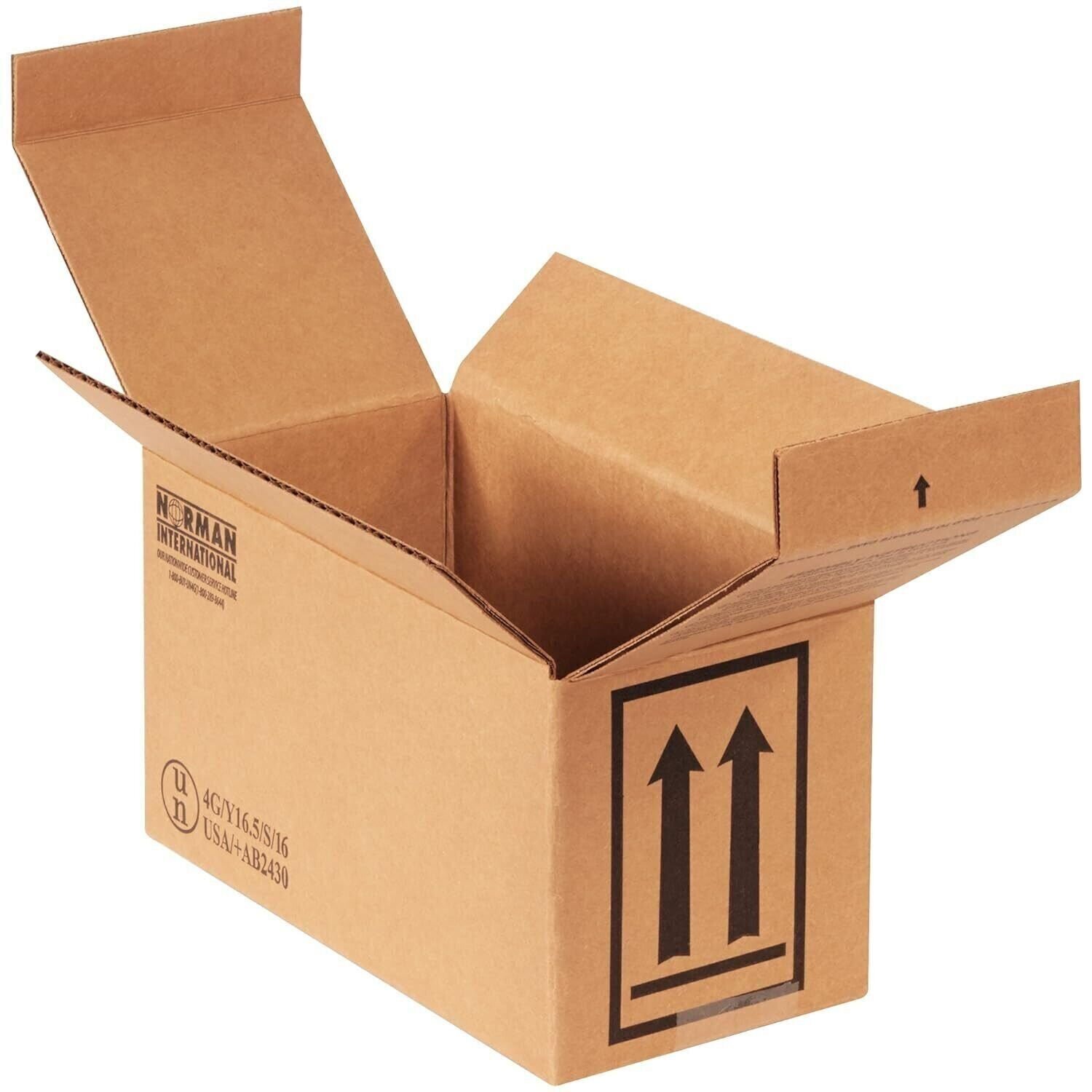 25 9-1/2″ x 4-5/8″ x 5″ 2 – 1 Quart Hazardous Material Boxes
