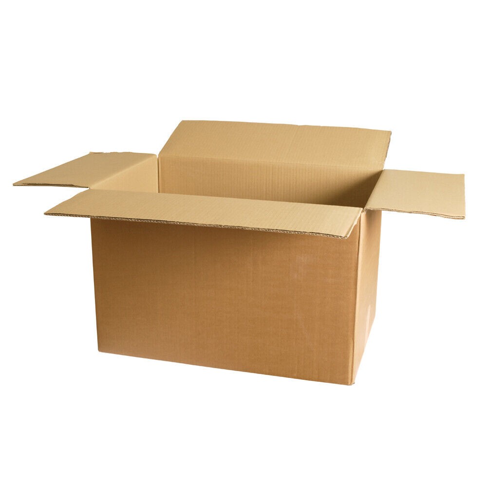 175 12x10x4 Kraft Brown Corrugated Shipping Boxes Multi-Depth 44 ECT