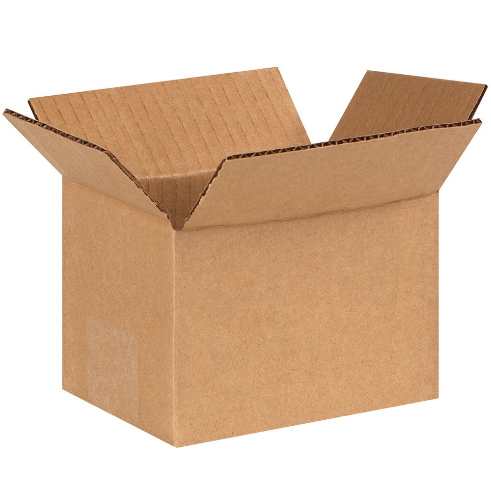 AVIDITI Shipping Boxes Small 6L x 4W x 4H, 25-Pack | Corrugated Cardboard Box fo