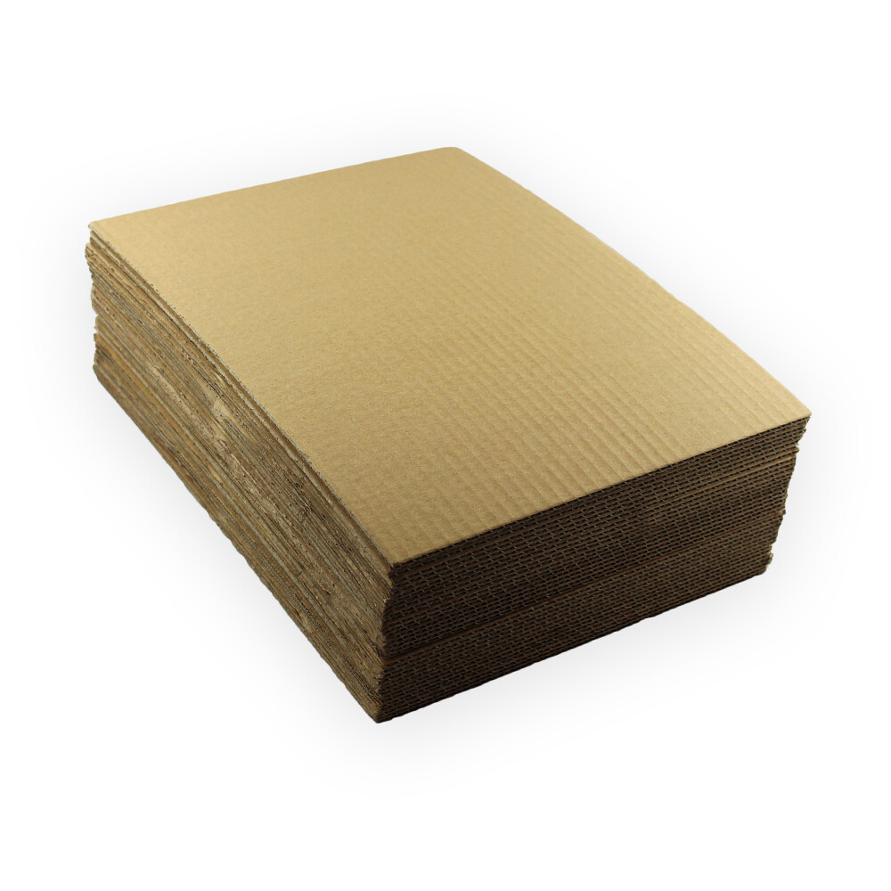 125 9×12 “EcoSwift” Brand Corrugated Cardboard Pads Filler Insert 9″ x 12″