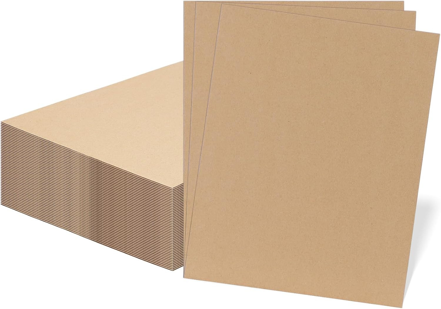 50 Pack 11X14 Corrugated Cardboard Sheets, Flat Cardboard Inserts for Shipping,
