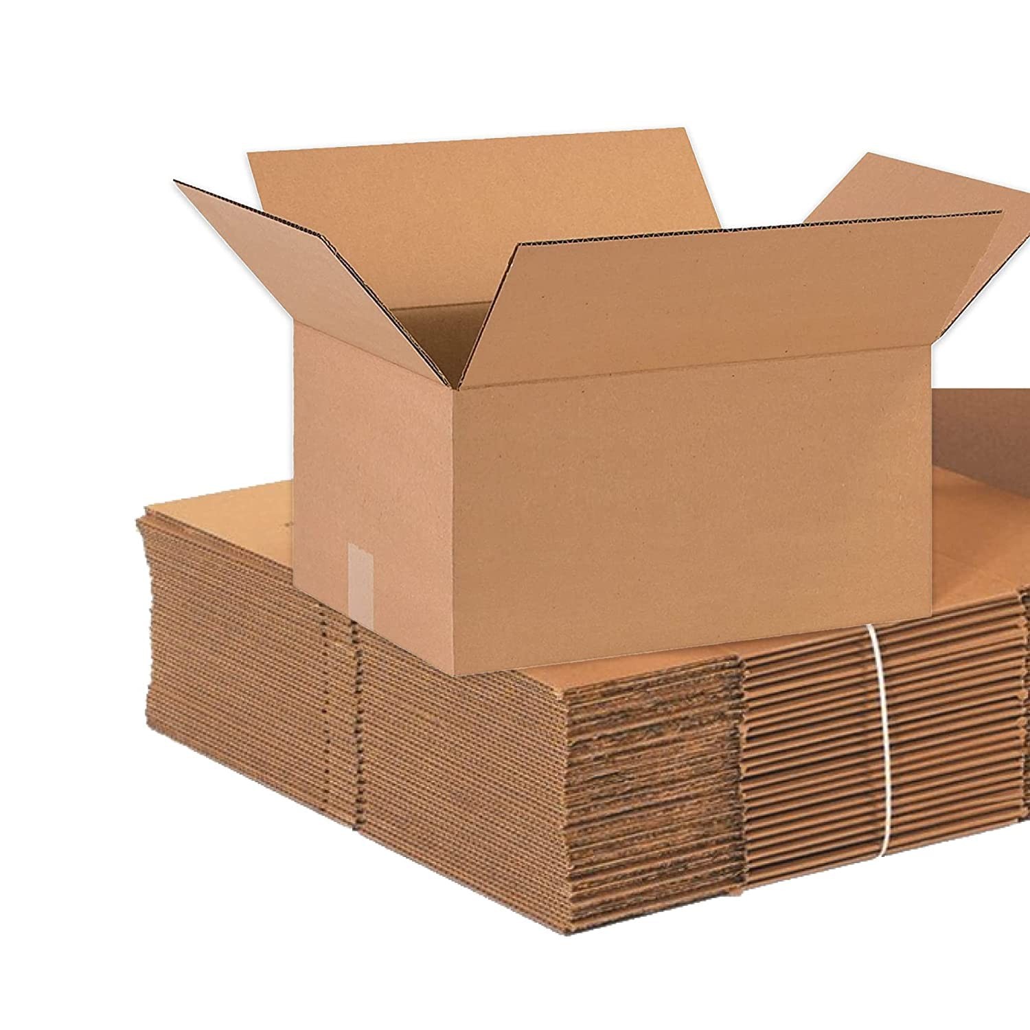 BOX USA Shipping Boxes Medium 16″L x 12″W x 8″H 25-Pack – One Size, Kraft