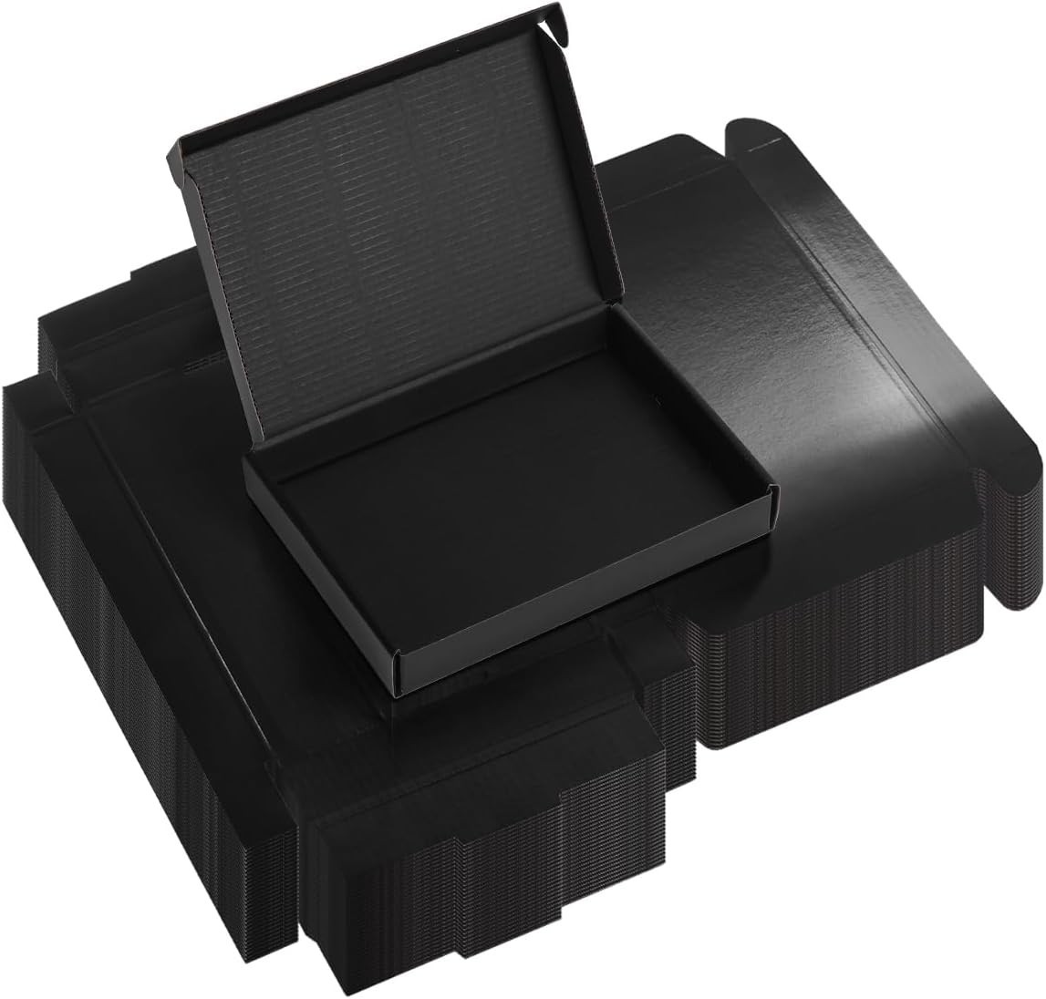 Attractive 30 Pack Black Cardboard Shipping Boxes – Perfect for Small Businesses