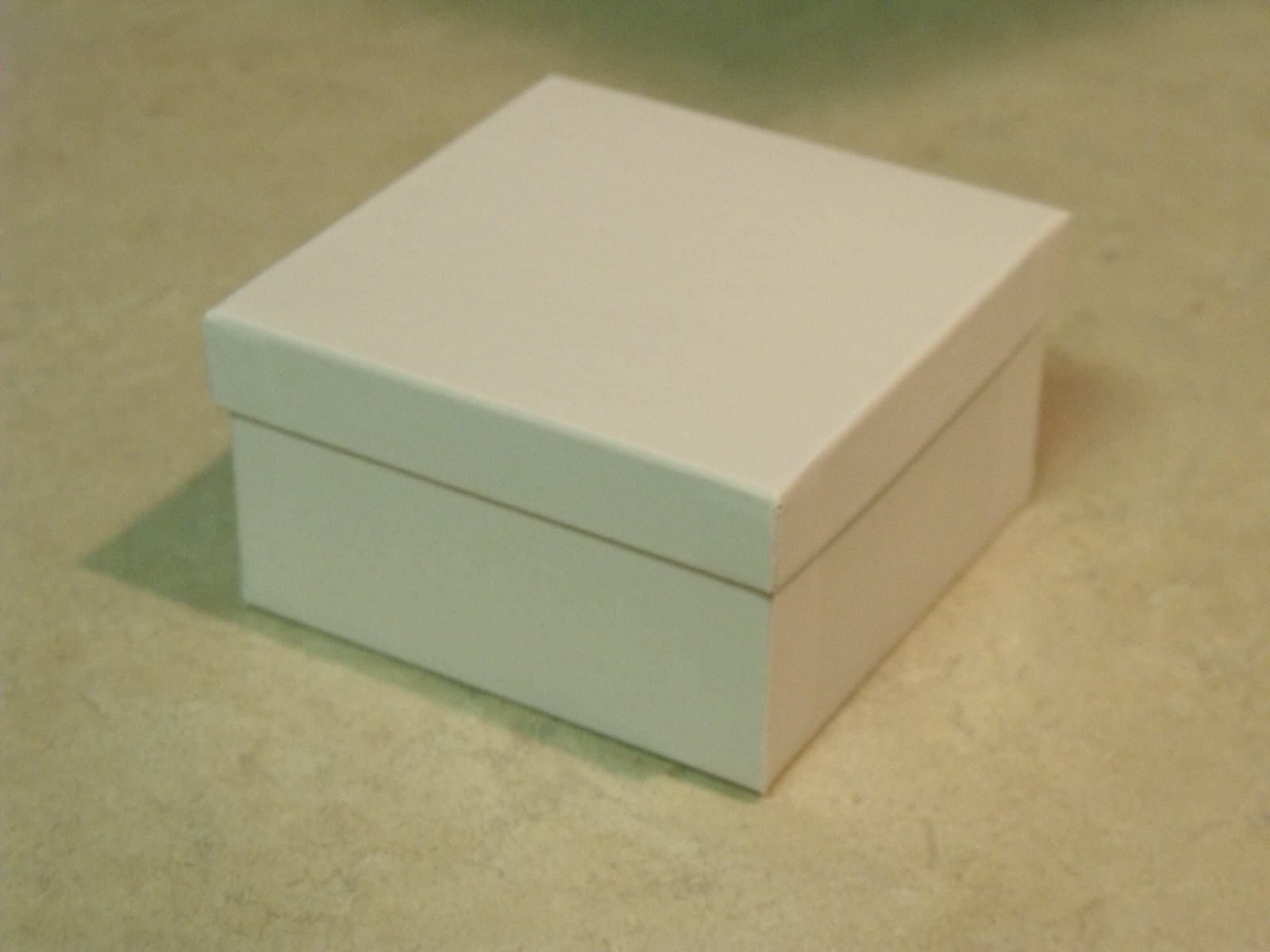 Pack of 6 White Swirl Jewelry Boxes – 3.5″ Square x 2″ Deep