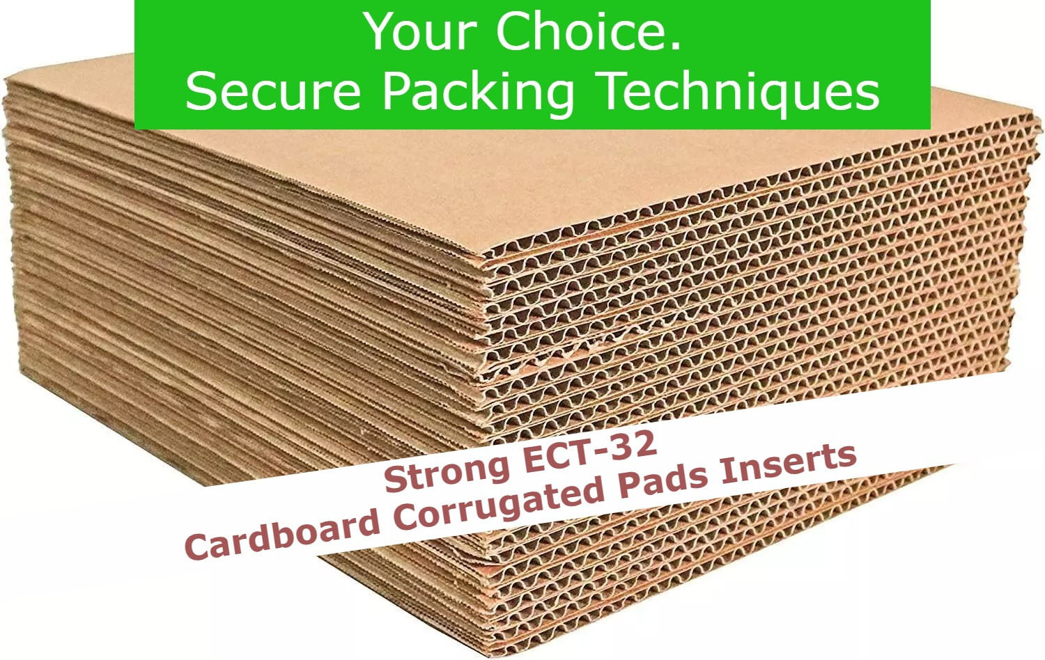 50 12.375X12.375 LP Cardboard Corrugated Pads Inserts Filler Sheet 12.375 X 12.3