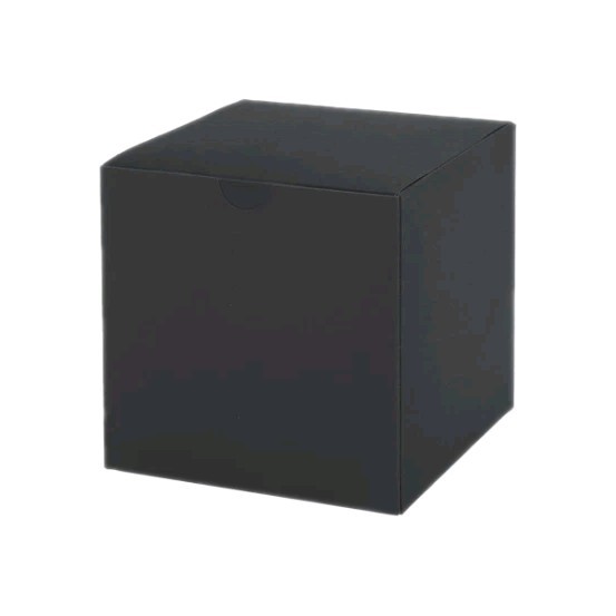 Black Shipping Boxes 5x5x5″ Corrugated Packaging Box 50pcs NEW