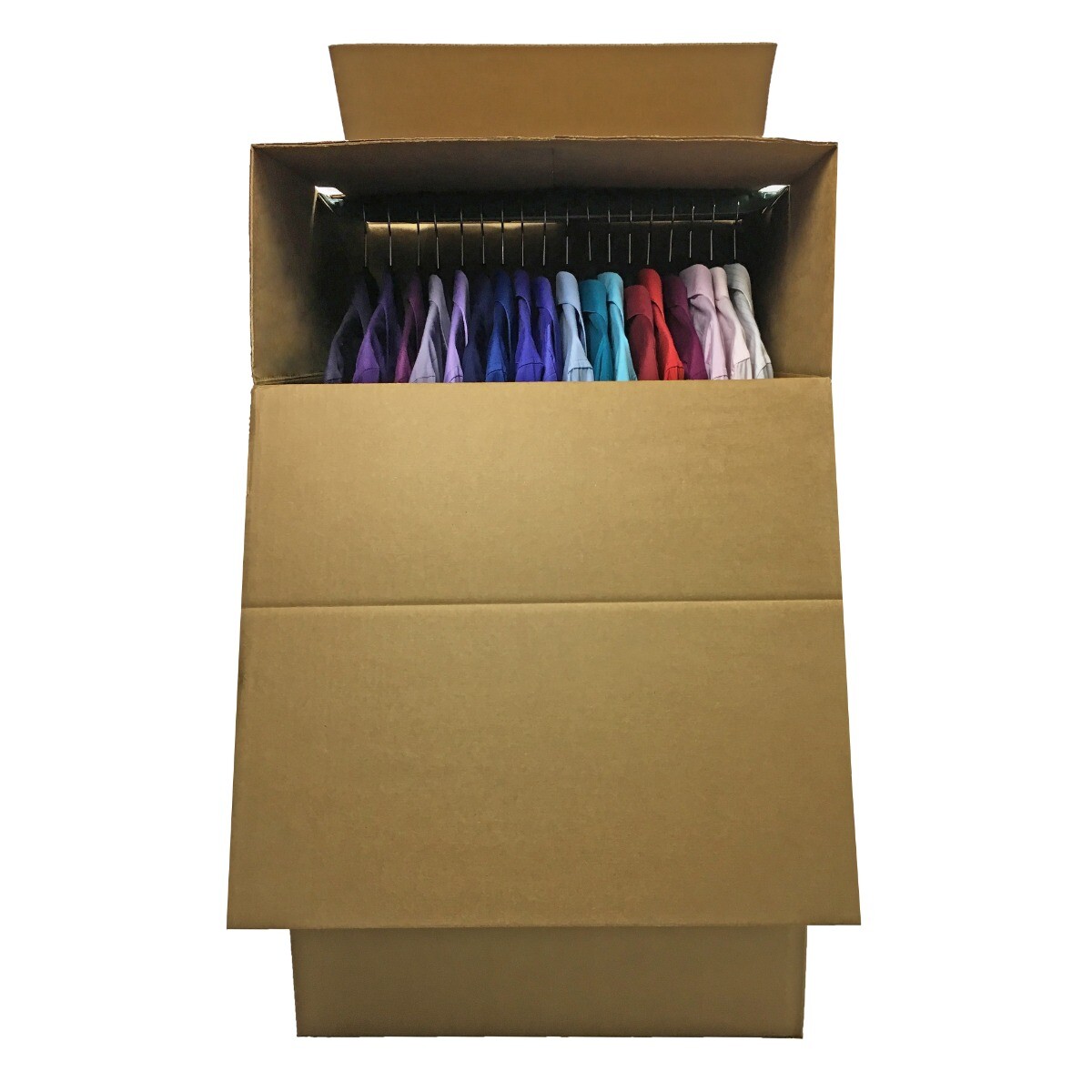 UBMOVE Space Savers Wardrobe Moving Boxes With Hanger 20″ x 20″ x 34″ (3 Pack)