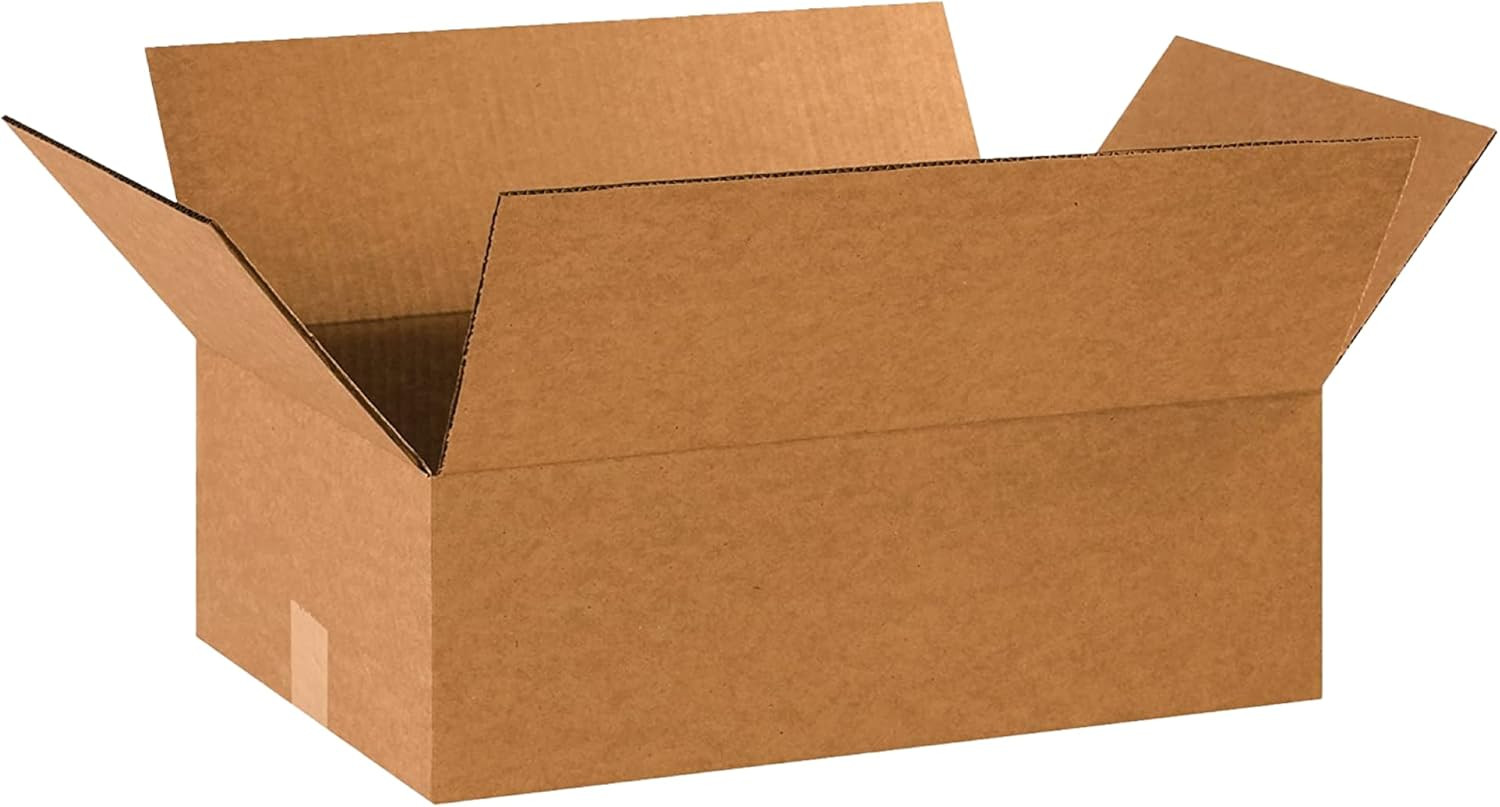 18X12X6 Corrugated Cardboard Boxes, 18″L X 12″W X 6″H, Pack of 25 | Shipping, Pa