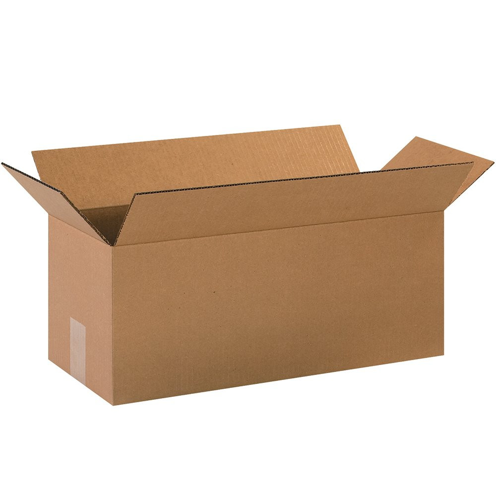 Shipping Boxes Long 20″L X 8″W X 8″H 25-Pack – Corrugated Cardboard Box for Movi