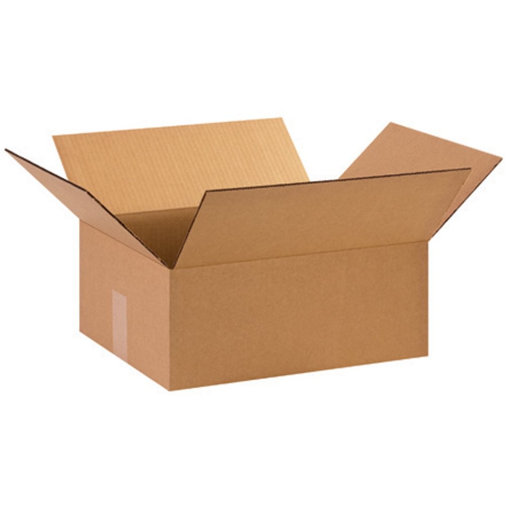 Aviditi 15126 Corrugated Cardboard Box 15 L x 12 W x 6 H, Kraft, For Shipping, P