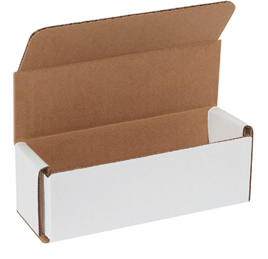 500 Pack 6x2x2 White Corrugated Shipping Mailer Packing Box Boxes 6″ x 2″ x 2″