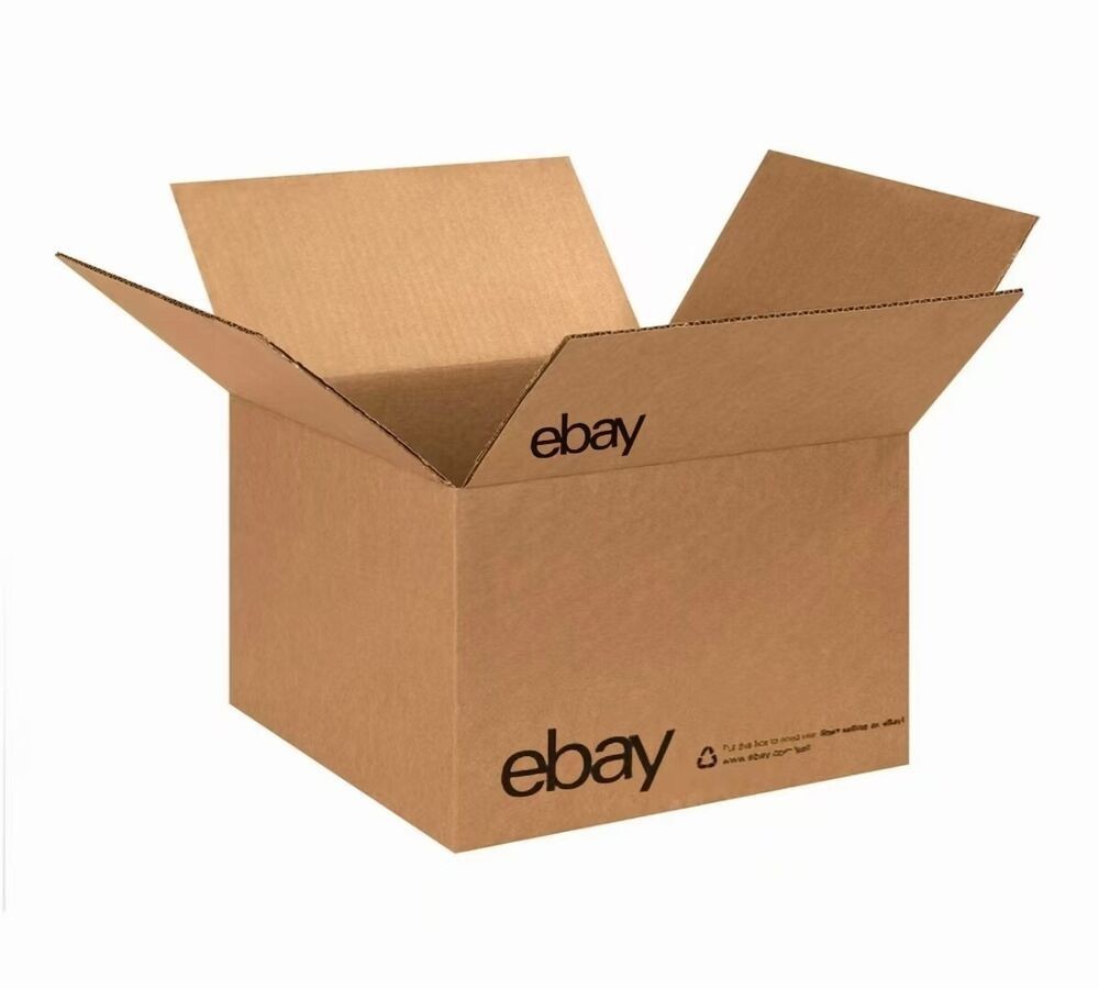 25pcs pack 16″ x 12″ x 8″Shipping Packing corrugated cardboard boxes color logo