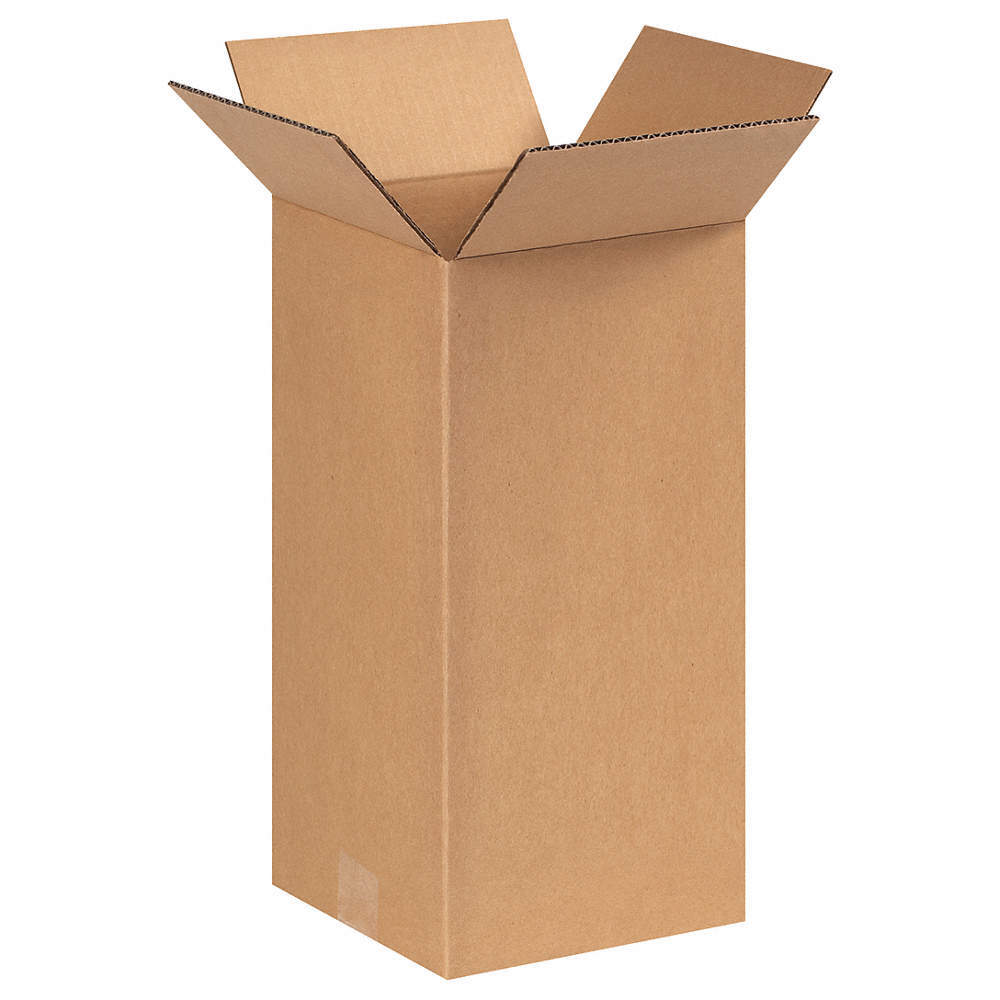 GRAINGER APPROVED 55VG19 Shipping Box,6x6x14 in 55VG19 PK 25