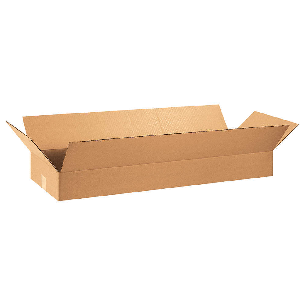 GRAINGER APPROVED 55VJ45 Shipping Box,Single Wall,32 ECT,Kraft PK 20