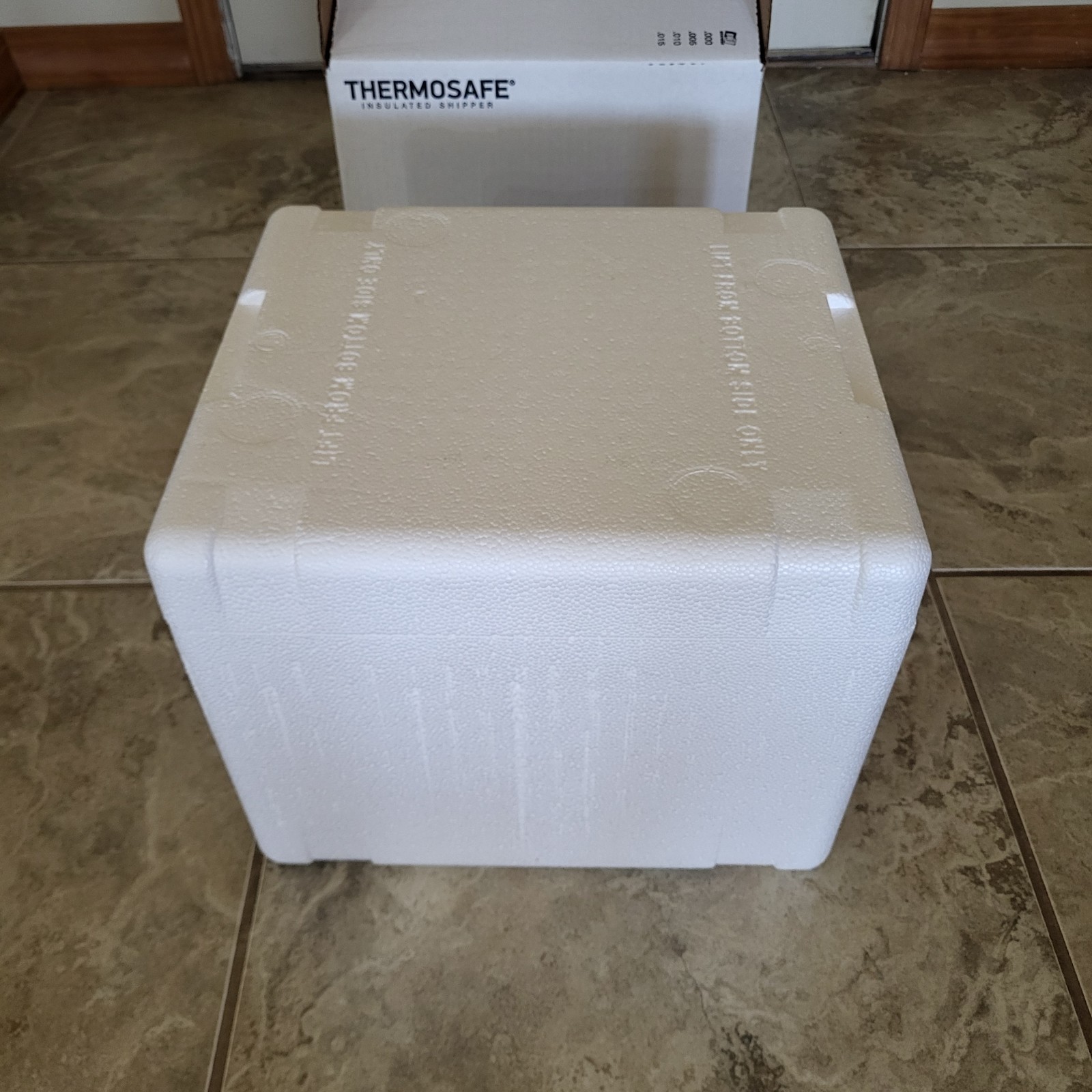 THERMOSAFE Insulated Shipper Container COOLER 15x13x12 Outside – 12x10x9 Inside