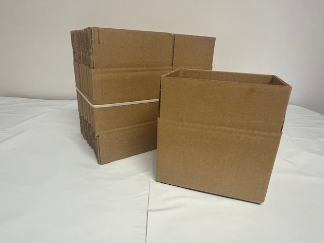 Pack of 25: Corrugated Cardboard Boxes – 7″ x 5 1/4″ x 4 5/16″