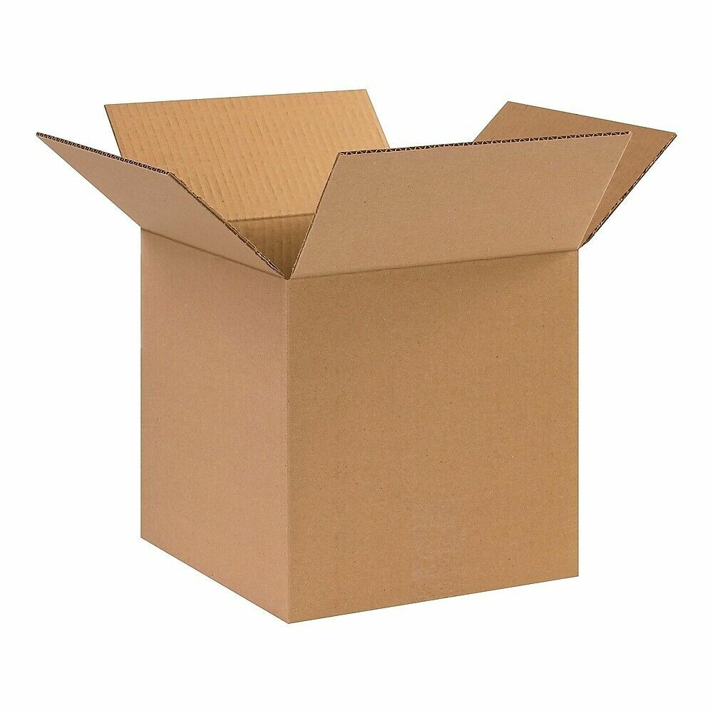 25 – 10 x 10 x 10 Heavy Duty 44 ECT Shipping Boxes Storage Moving Packing Box