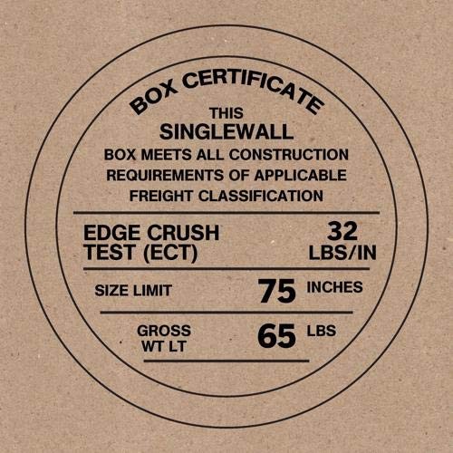 4x4x4 White Corrugated Shipping Boxes 32 ECT Single-Wall, 20/Pack