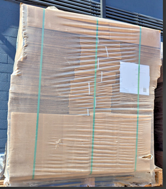 120-SKID 24” x 24” x 10″ Corrugated Boxes 200 LB. TEST Single Wall S-4908