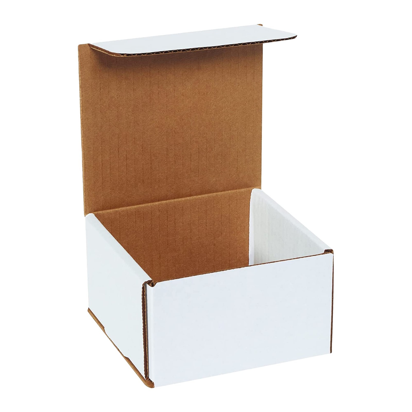 Boxes Fast BFM553 Corrugated Cardboard Mailers, 5 x 5 x 3 Inches, Tuck