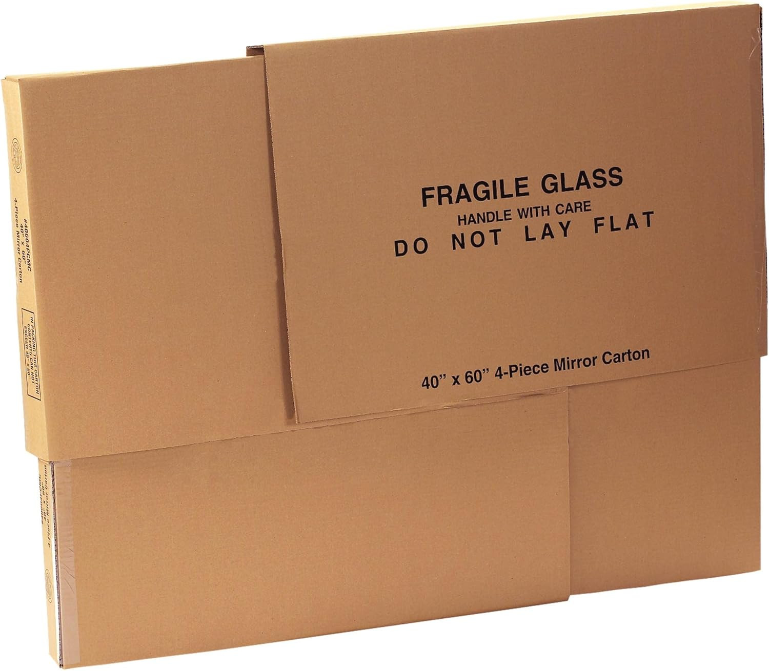 TV Sized Moving Box 40″L x 3.5″W x 60″H – Perfect for Shipping & Storage