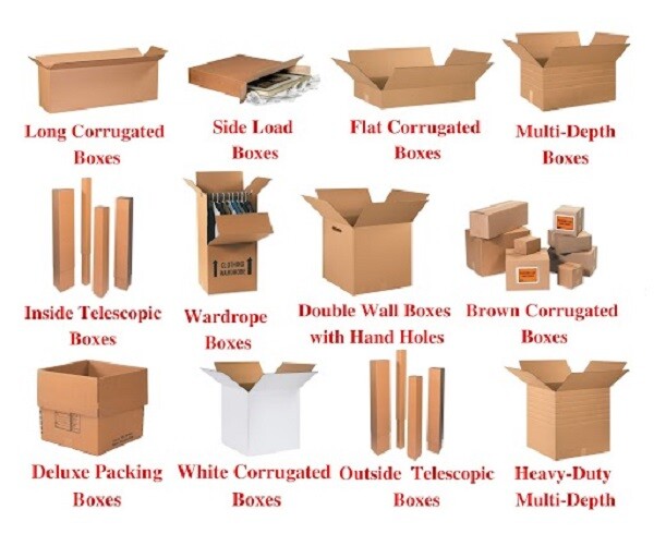24-26″ Corrugated Boxes PICK YOUR SIZE Shipping/Moving Boxes 5 10 15 20 25 Pack
