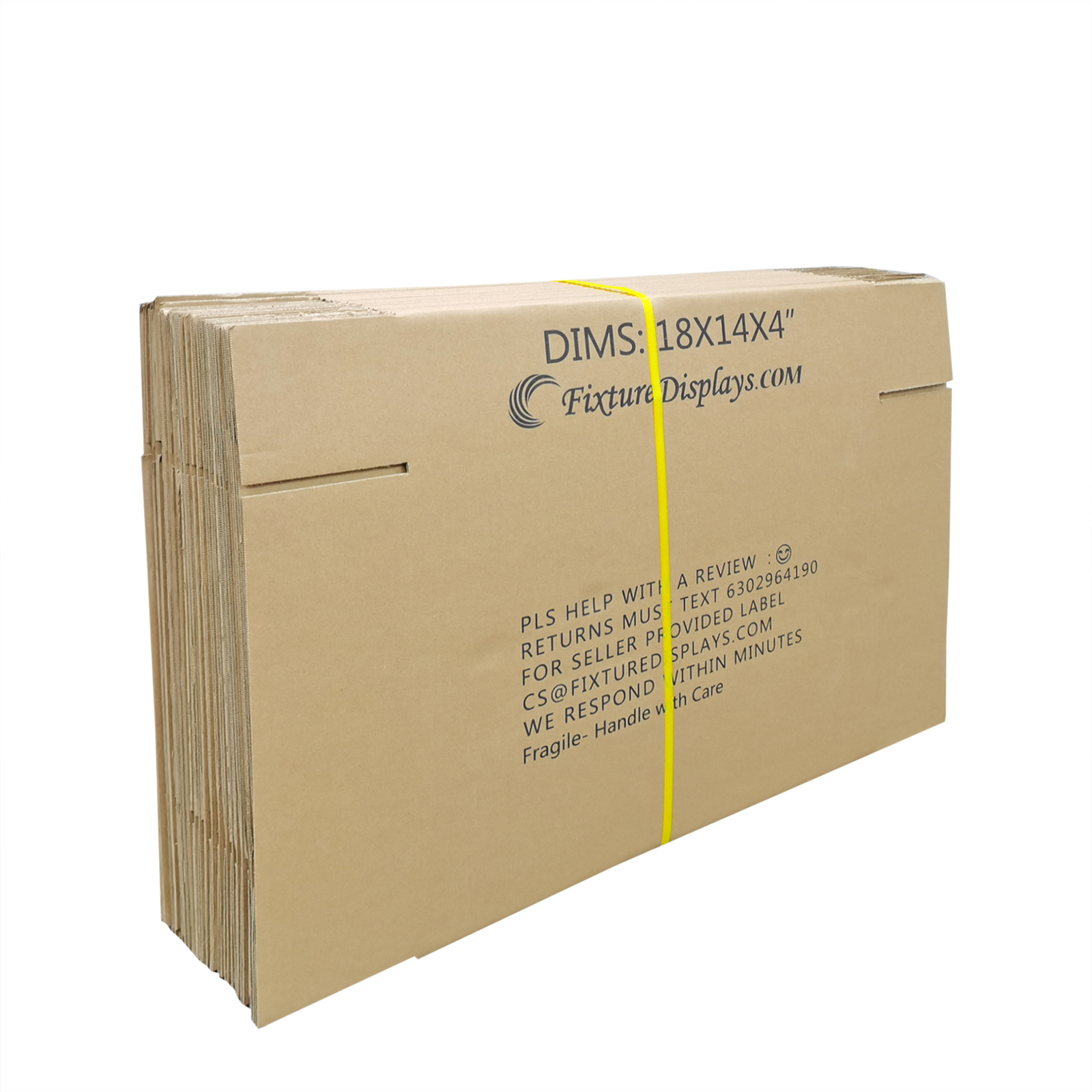 20PK 18X14X4″ Shipping Box Cardboard Singlewall BF150 Mail Packaging E-Commerce