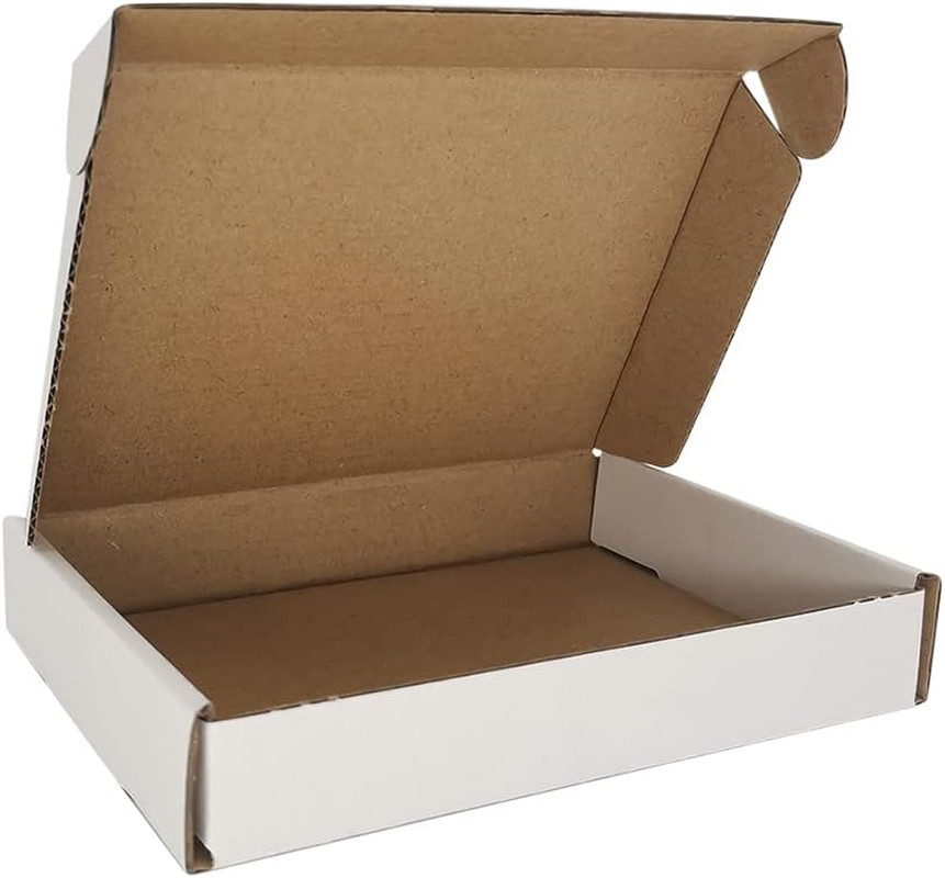 50 Pack 6X4X1” Small Shipping Boxes, Corrugated Cardboard Mailers for Business,