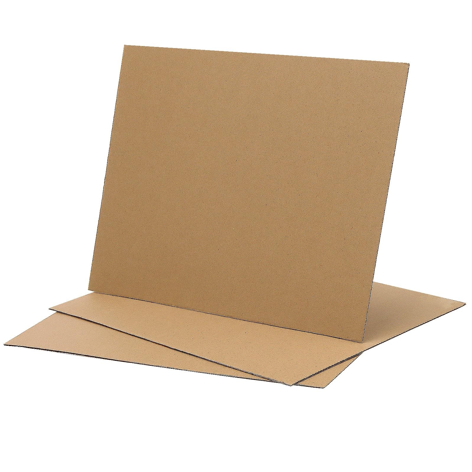 Corrugated Cardboard Sheets 100 PCS 11×14 inch Thick Flat Board Yellow