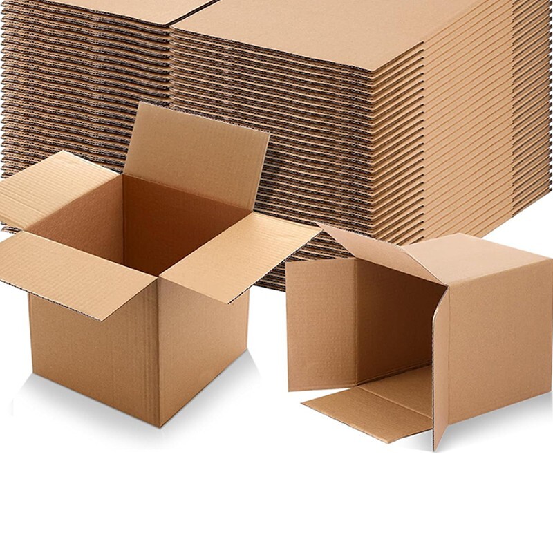 10x10x10 Corrugated Boxes, 10-Pack, Extra Thick, Eco-Friendly