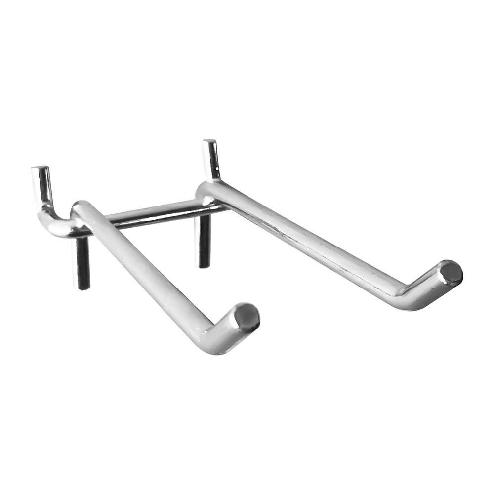 GRAINGER APPROVED 787CX9 Double Straight Hook,5″,PK10 787CX9