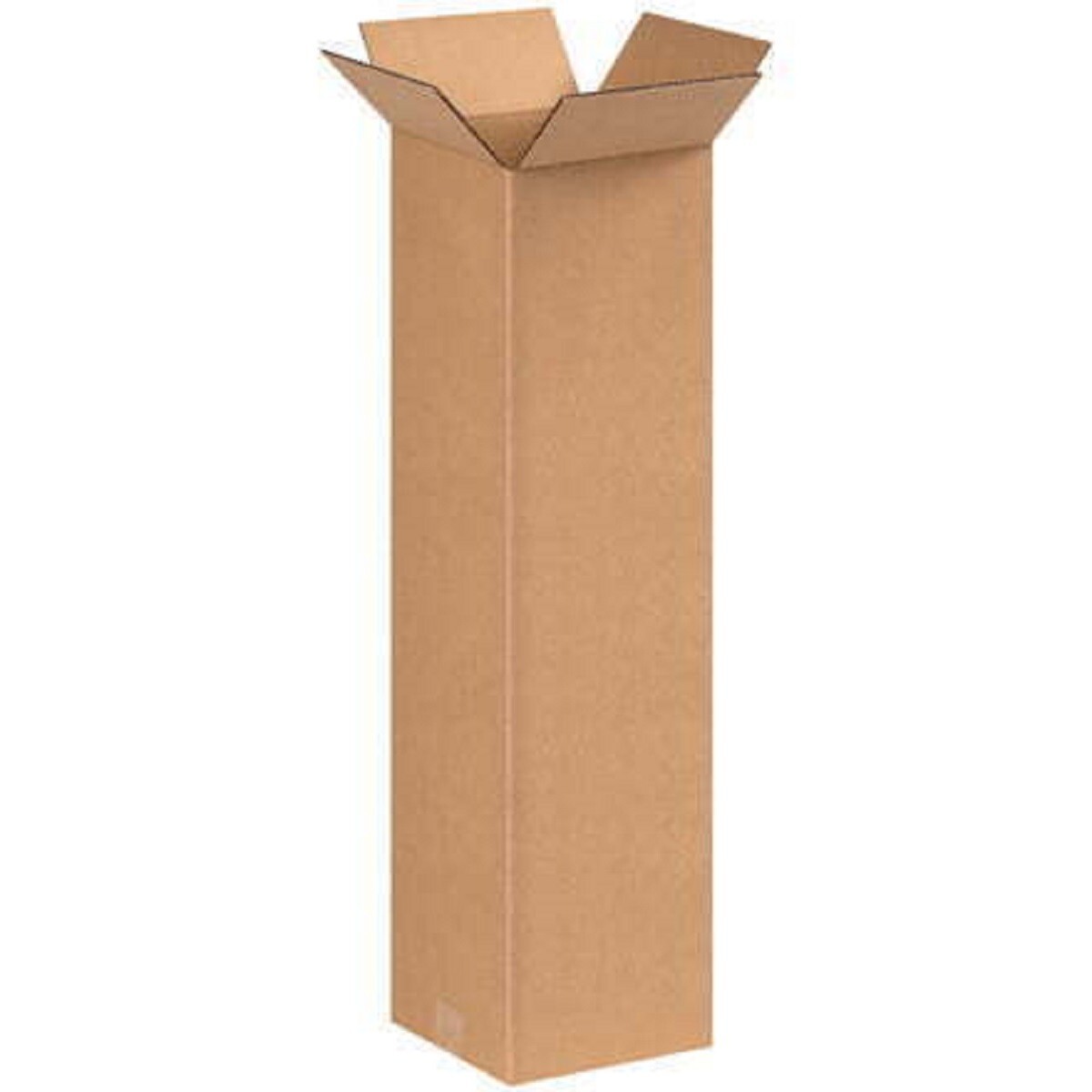 8x8x30″ SHIPPING BOX STRONG CORRUGATED TALL FOR GOLF CLUBS LAMPS CARPET 25 PACK