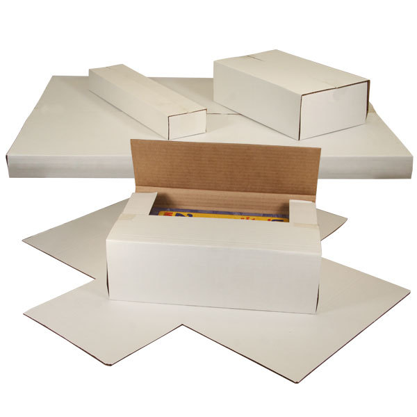 100 LP Combo Set = 50 LP Record Book Box Mailers & 50 Insert Pads