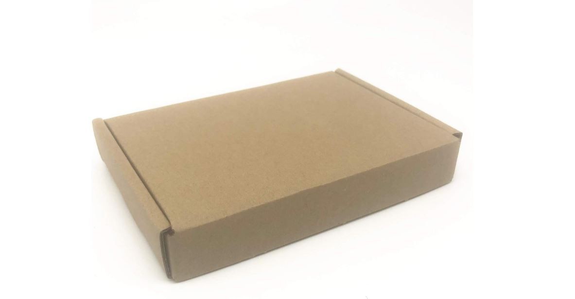 50-Pack Small Corrugated Shipping Mailers 6×4×1 in,Lightweight Folding Boxes