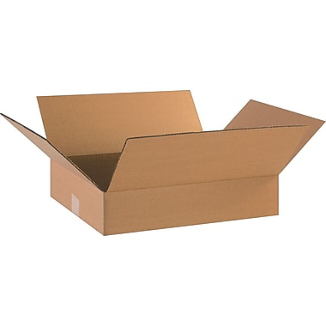 25 – 18 x 12 x 4 Corrugated Shipping Boxes Storage Cartons Moving Packing Box