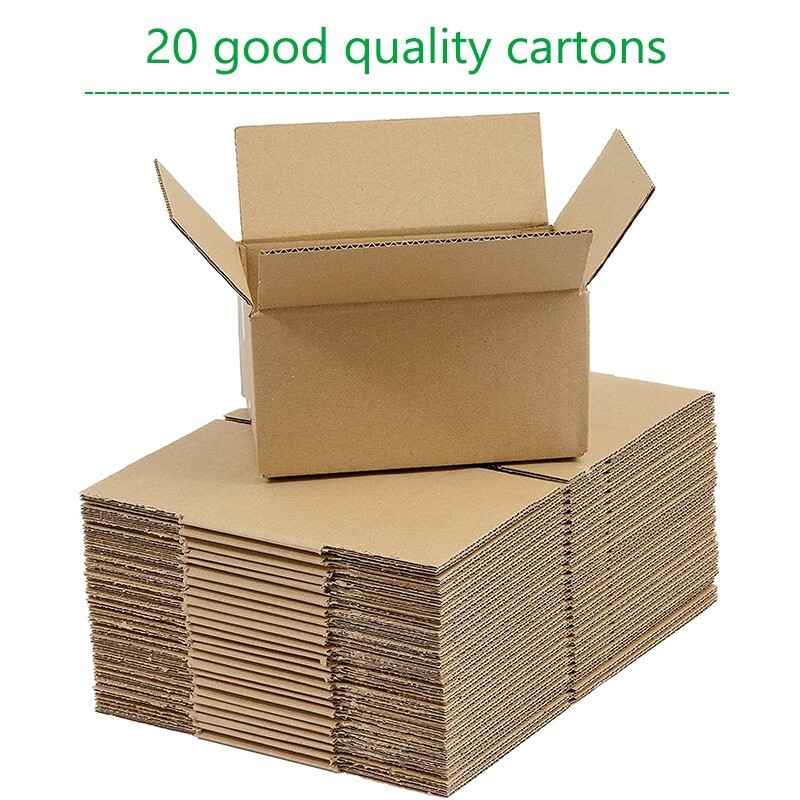 9x7x5 corrugated box, 20/25 pieces | transport, packaging, handling, home use