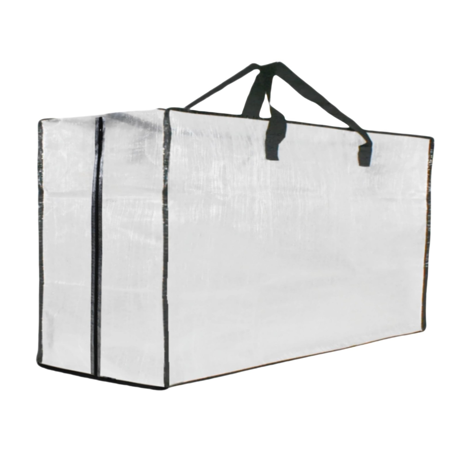 Heavy Duty Moving Bags, Extra Large Clear Storage Bags with Zipper and Handle…